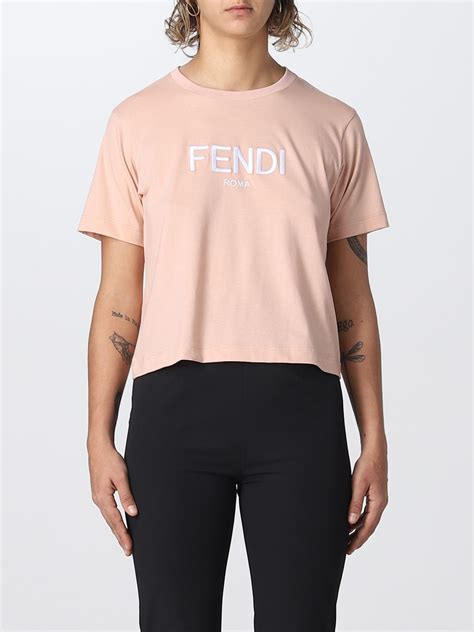 fendi pink t shirt|fendi graphic tees.